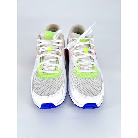 Nike Air Max Excee Shoes Mens‎ Size 10.5 White Purple Volt Neon Green DD2985-100 - Picture 2 of 8